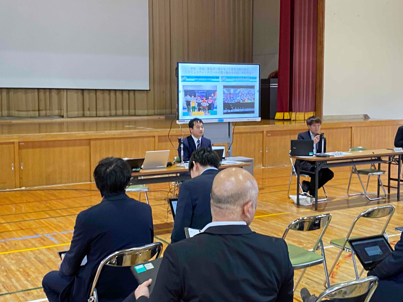 写真：香川県小学校教育研究会（メディア教育部会）での提案発表