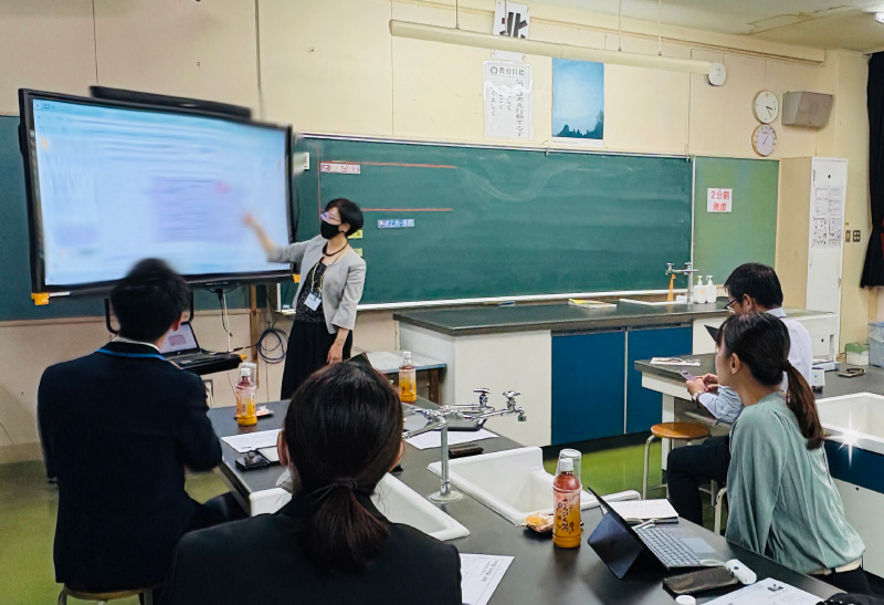 写真：先進校視察&UDL（学びのユニバーサルデザイン）に関する授業公開を実施